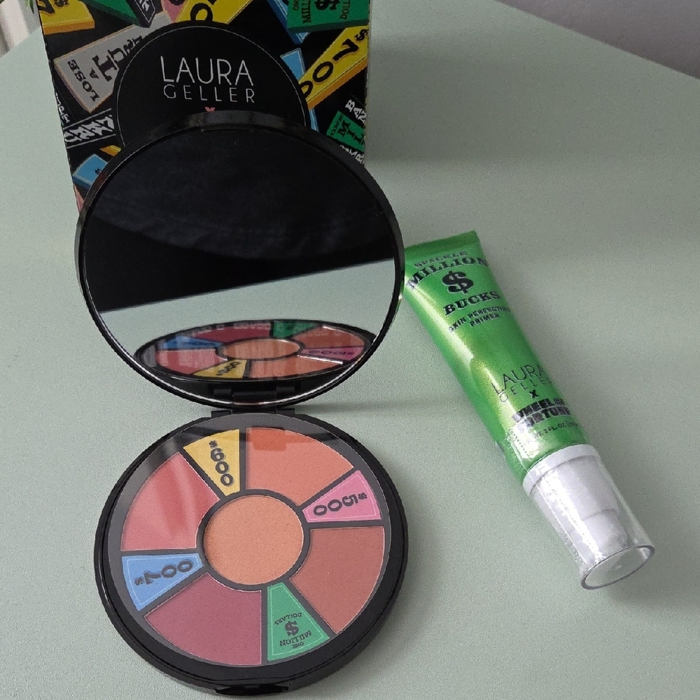 Laura Geller Wheel of Fortune Blush Palette and Million Bucks Primer